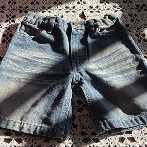 U.S. Polo Assn. Kids Faded Blue Denim Shorts